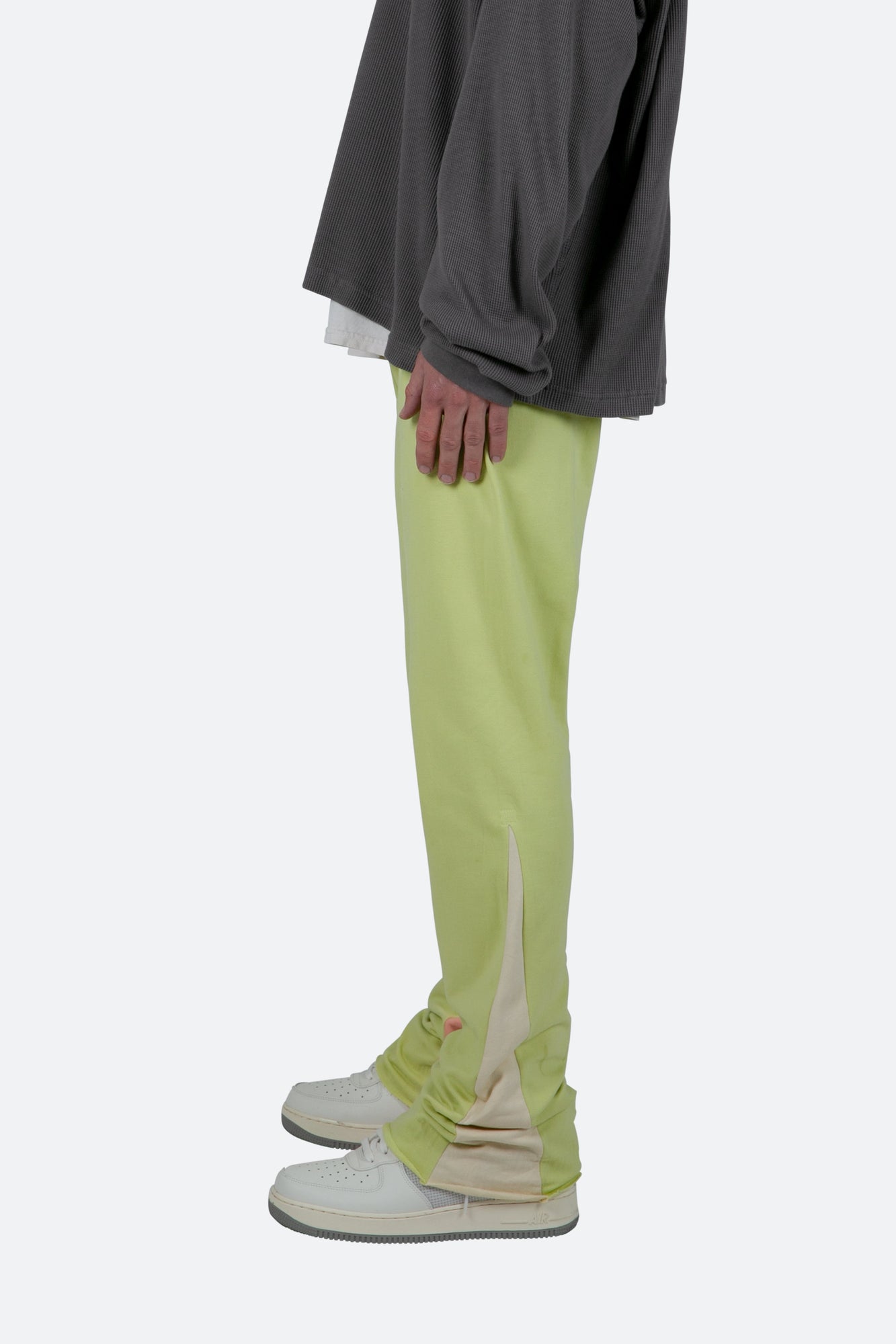 Contrast Bootcut II Sweatpants | Mint