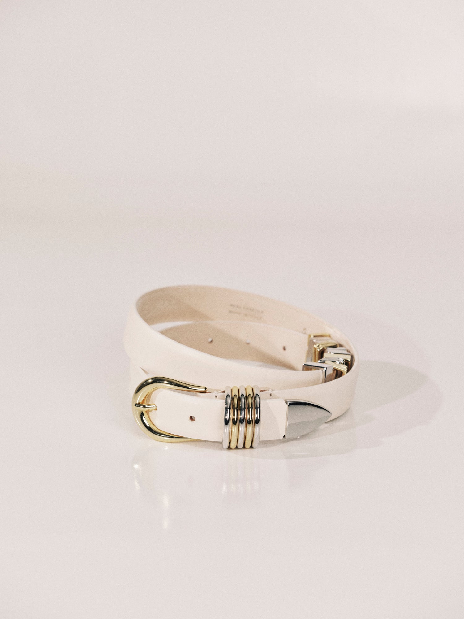 Hollyhock Richa | Ivory & Silver & 24K Gold