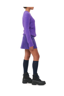 Corduroy Mini Skirt | Simply Purple
