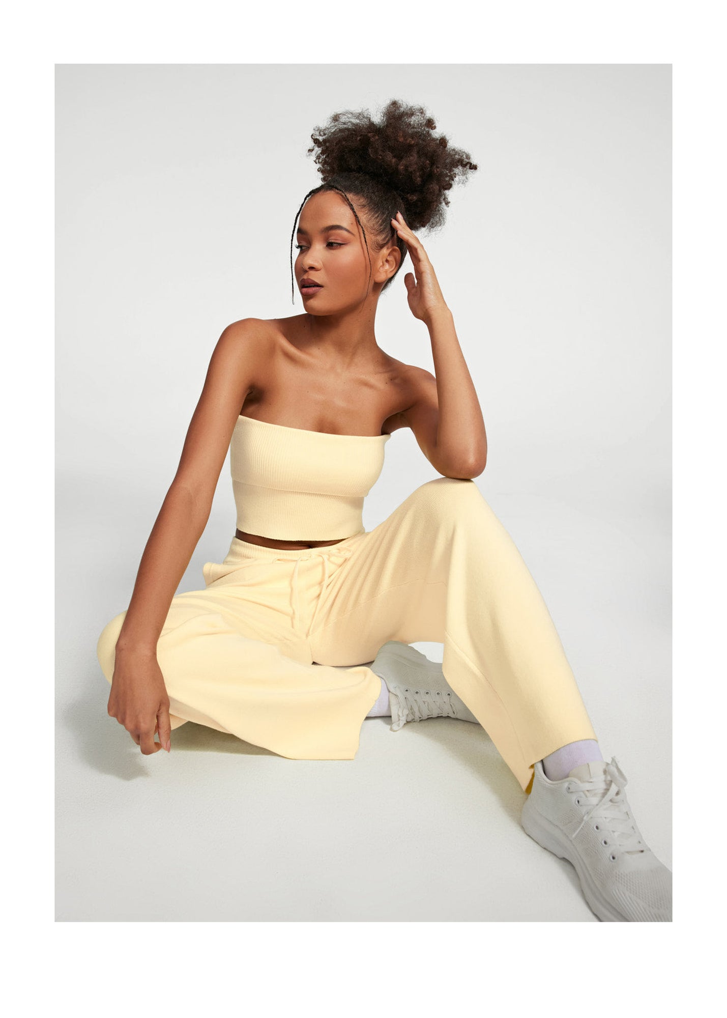 Cozy Luxe Sweatpants | Lemon Meringue