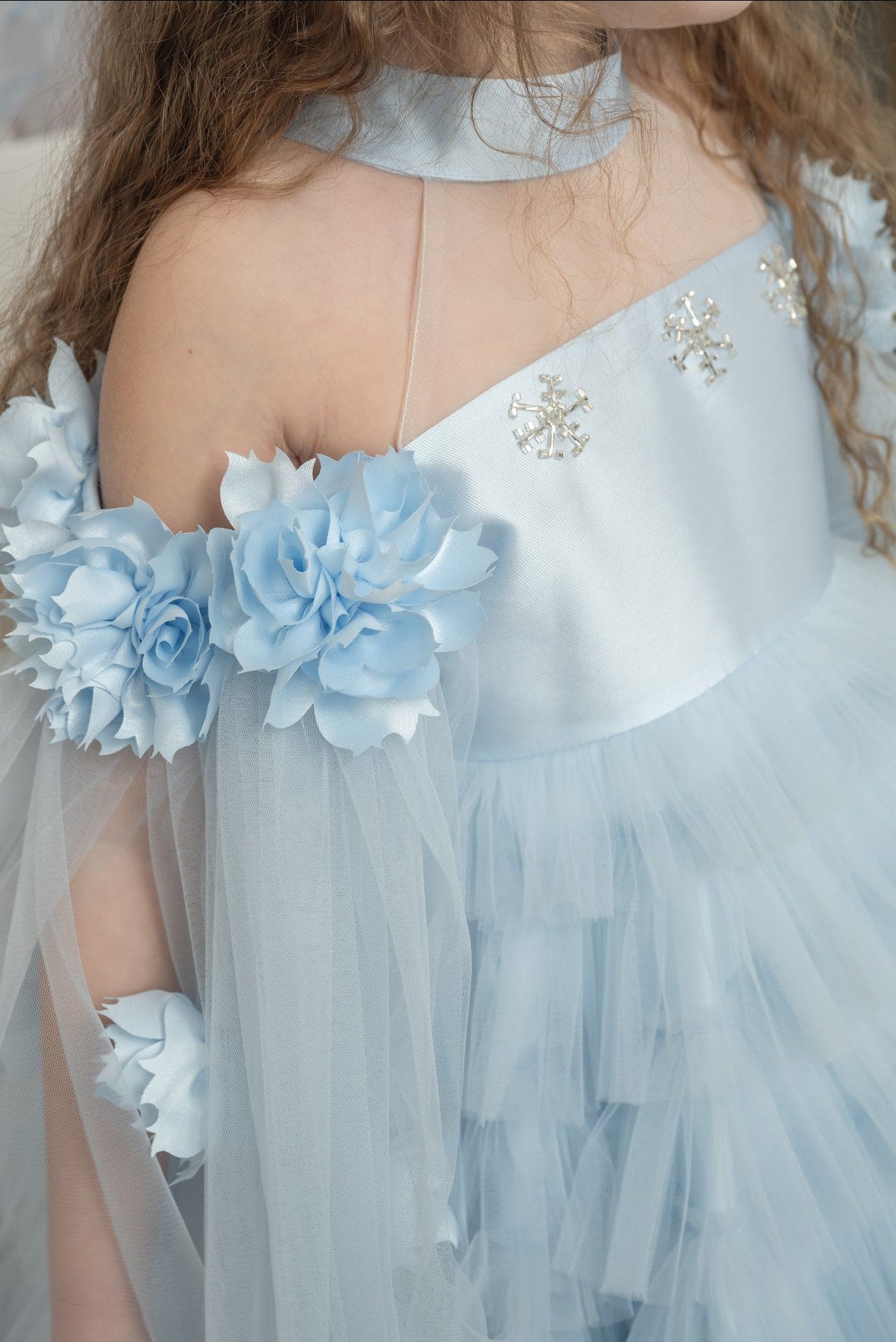 Baby Girls | Alaska Tulle Dress | Baby Blue