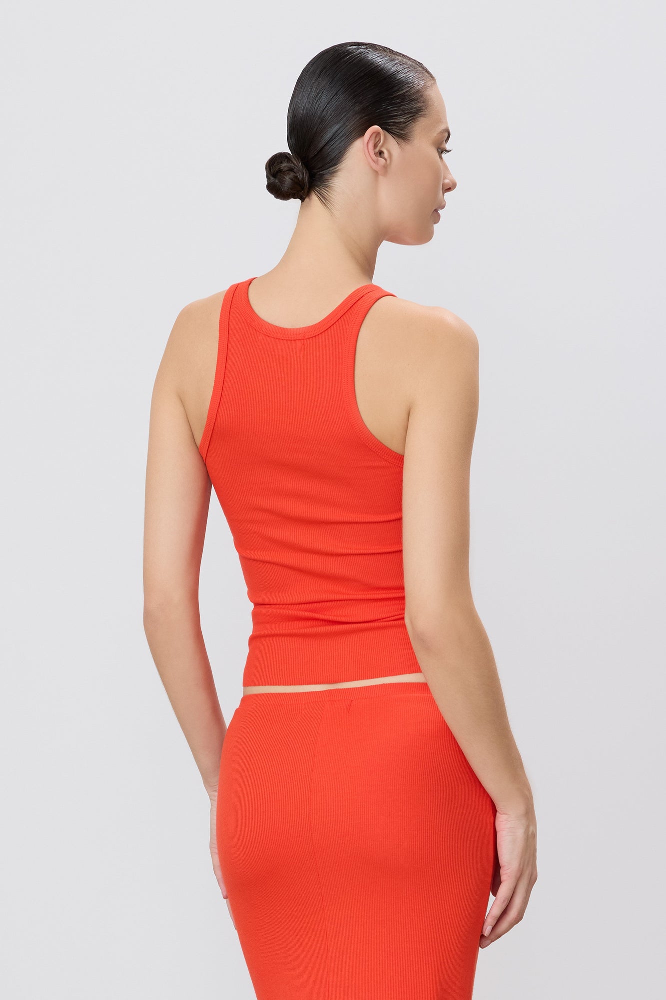 HIGH NECK FITTED TANK - ETERNE