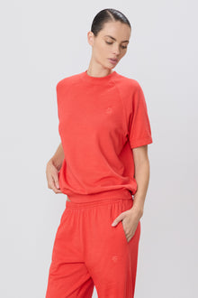 SHORT SLEEVE RAGLAN SWEATSHIRT - ETERNE