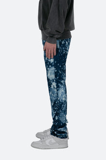 D365 Splash Straight Denim | Blue/White