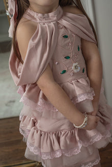 Baby Girls | Satin Ballerina Dress | Pink