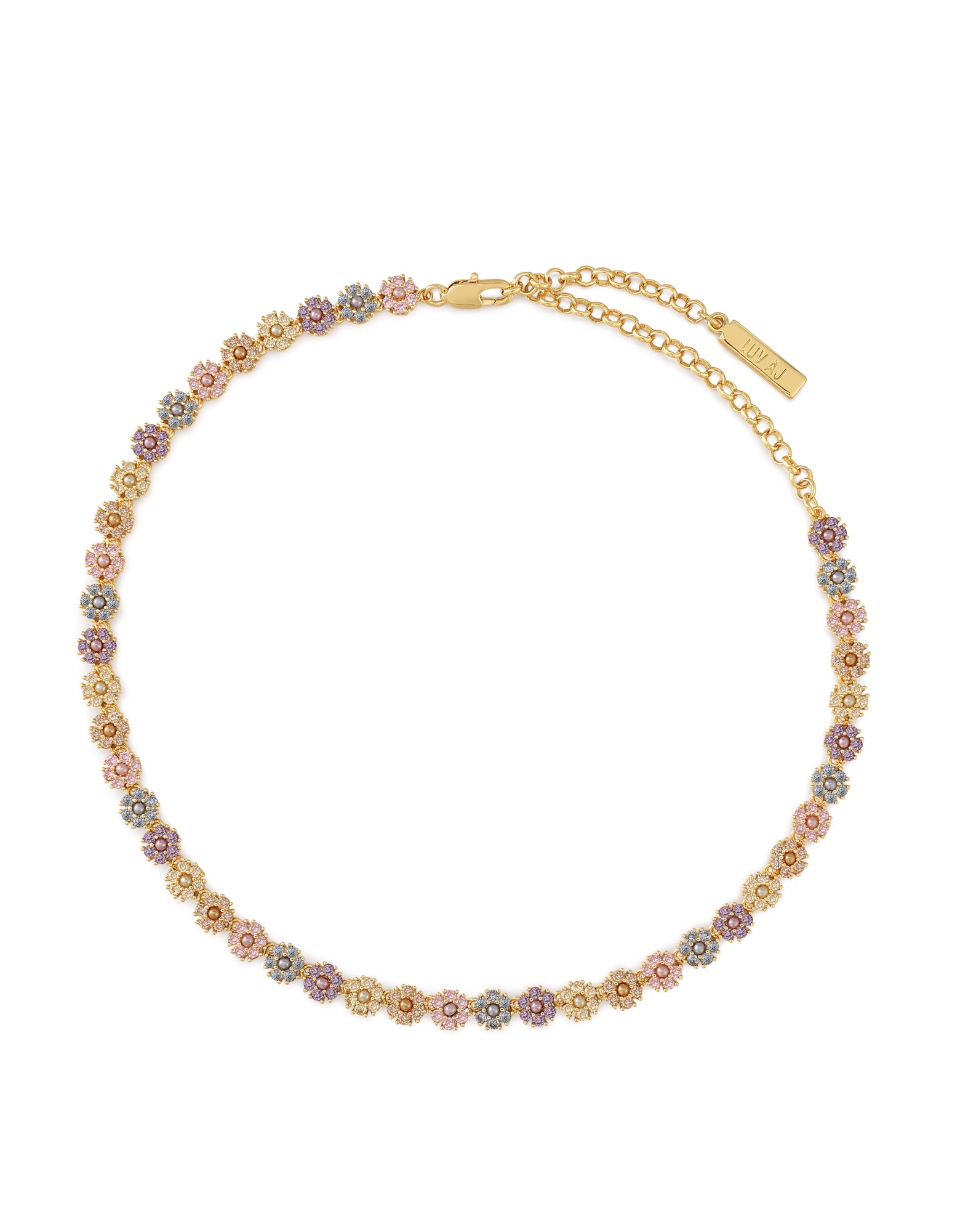 Daisy Studs Necklace | Gold