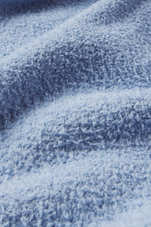 Womens | Recycled Boucle Relaxed Fit Pant | Wedgewood Blue