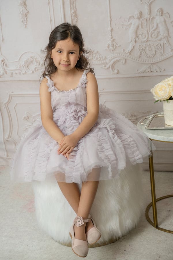 Baby Girls | Ariel Tulle Dress | Lavender