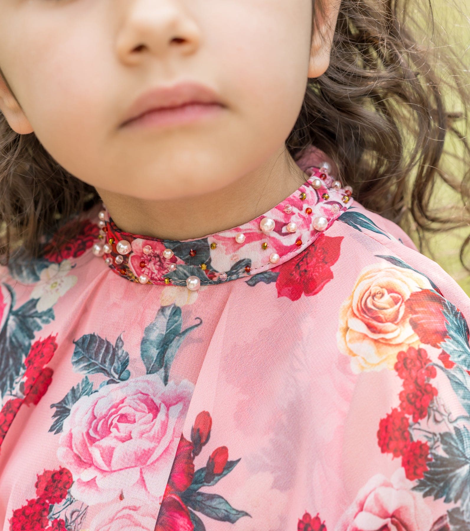 Baby Girls | Flora Flower Print Dress | Pink