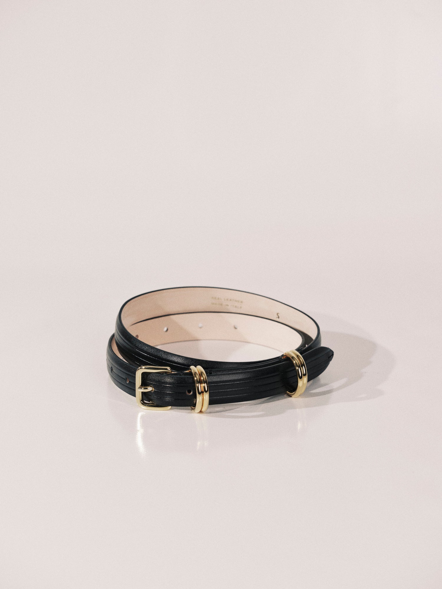 Constance Corduroy Leather Black Gold | Corduroy Black & Gold