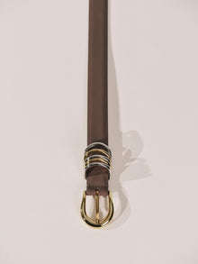 Hollyhock Malt Leather Mixed Metal | Malt & Silver & 24K Gold
