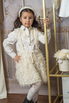 Baby Girls | Ivanna Blouse and Skirt Set | Ivory