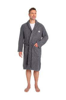 Mens | Cozychic Disney Robe | Graphite