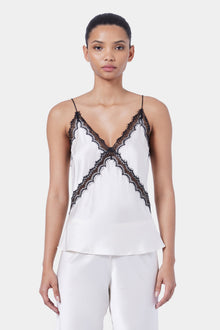 Sadie Top | Cream W/Black