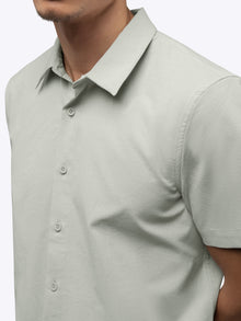 Mens | Crossover Button Up | Signature Fit | Mourning Dove