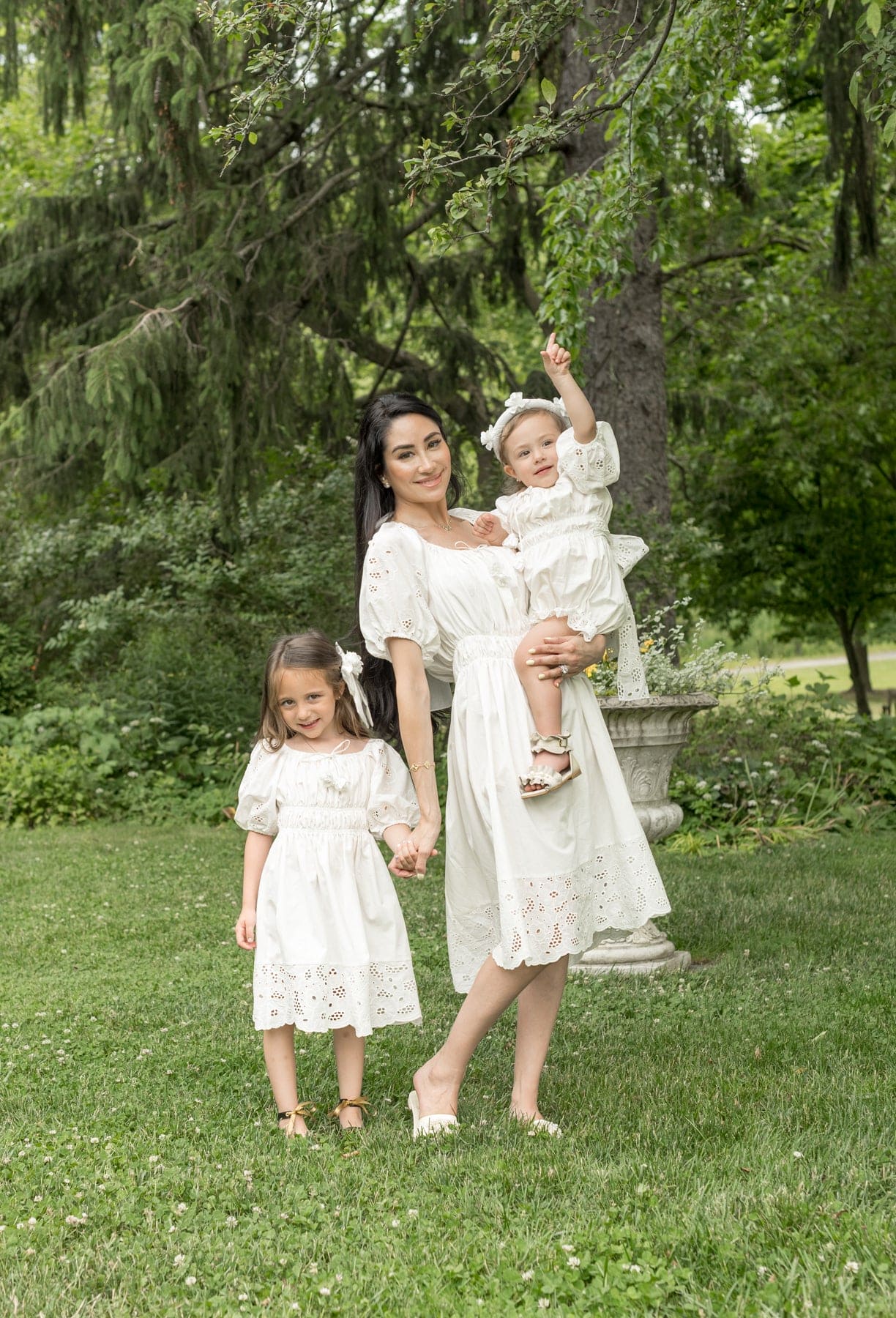 Baby Girls | Blanca Cotton Romper | White