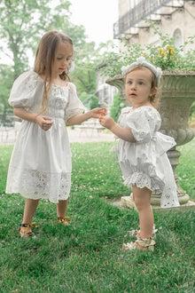 Baby Girls | Blanca Cotton Dress | White