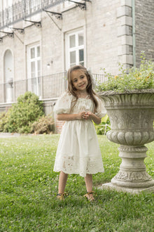 Baby Girls | Blanca Cotton Dress | White