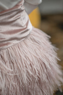 Baby Girls | Feather Skirt | Dusty Pink