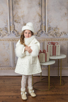 Baby Girls | Marshmallow Wool Coat | Beige