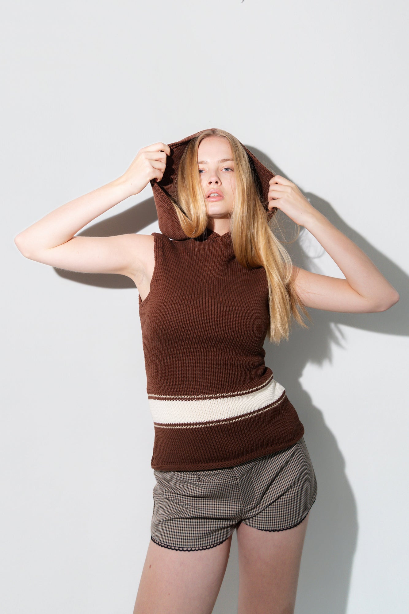 Louis Knit Tank | Chocolate