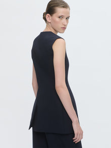 Duke Tailored Vest | Navy