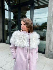 Baby Girls | Faina Wool Coat | Pink
