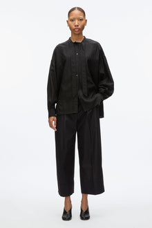 Tie Neck Blouse | Black