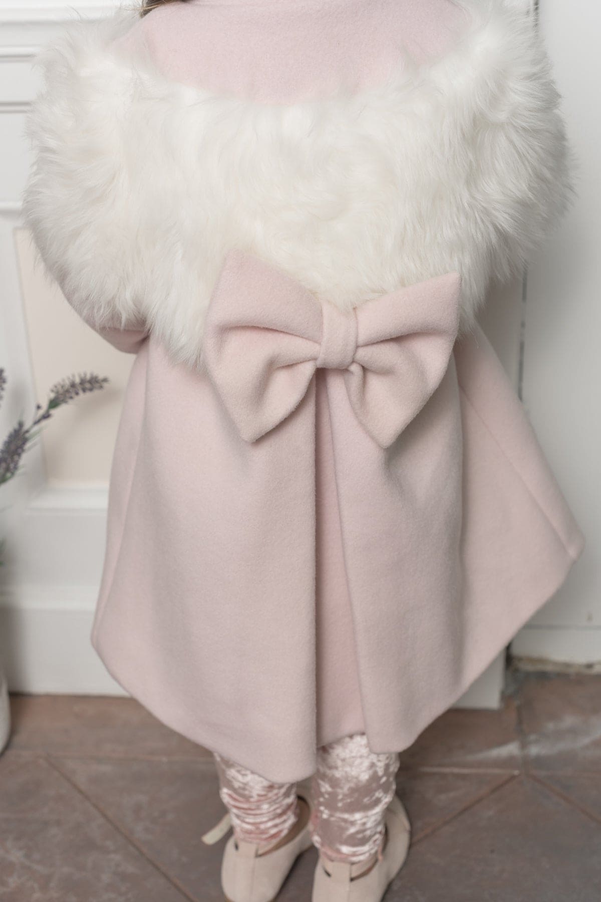 Baby Girls | Faina Wool Coat | Pink