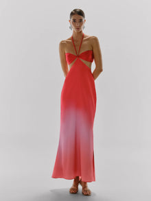 Riri Maxi Dress | Off Red