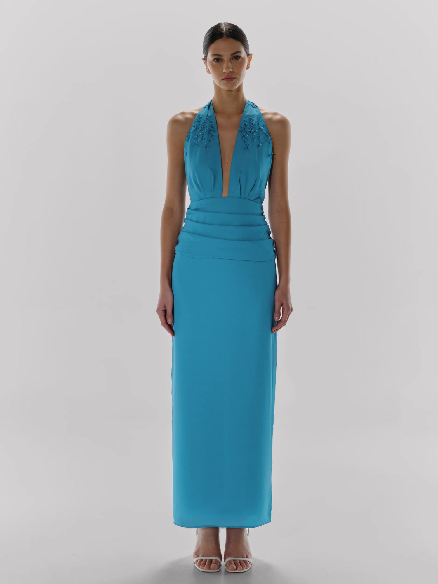 Dune Maxi Dress | Light Blue