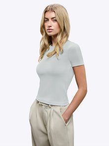 Womens | Tomboy Tee | Slim-Fit Tomboy-Cotton | Metal