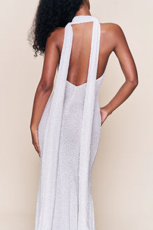 Womens | Siena Sequin Maxi Dress | Ivory