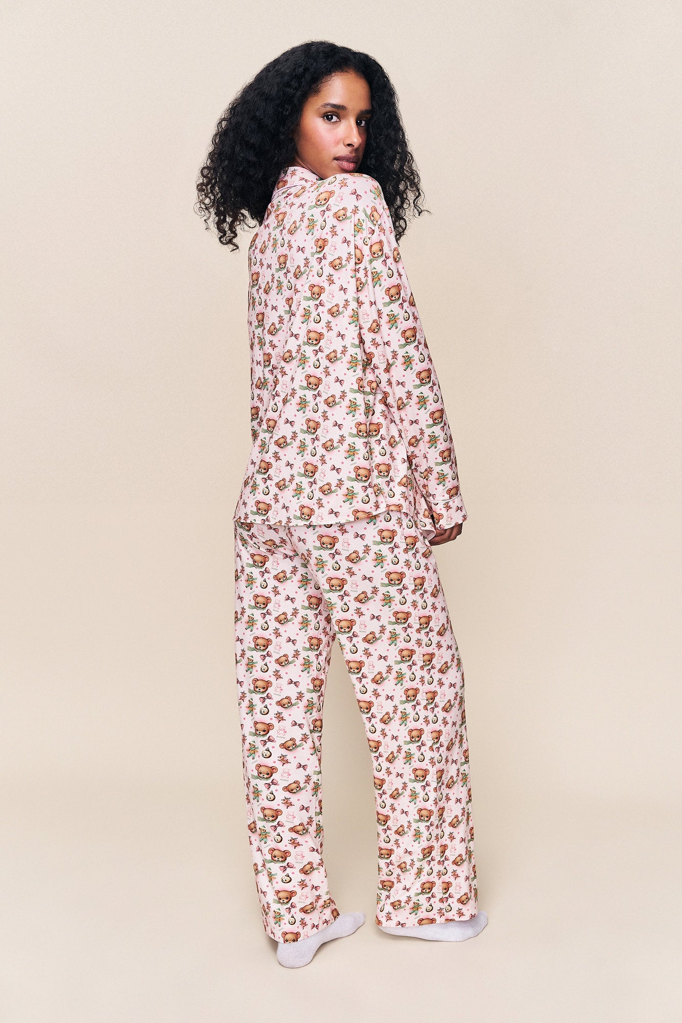Womens | Ella Set | Holiday Teddy