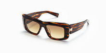 Unisex | Envie Sunglass | Brown Swirl - White Gold | Dark Brown Gradient