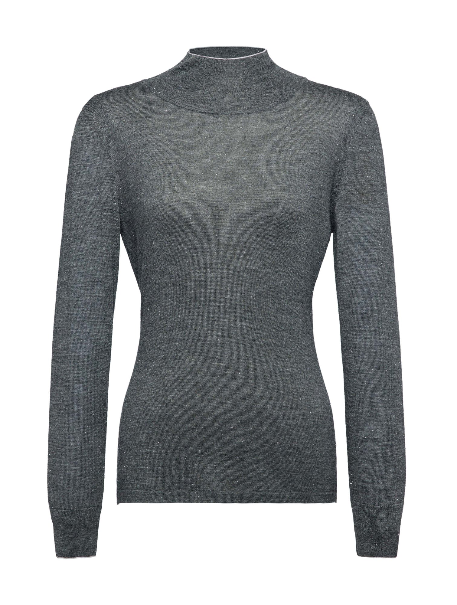 Turtleneck Sweater | Grey