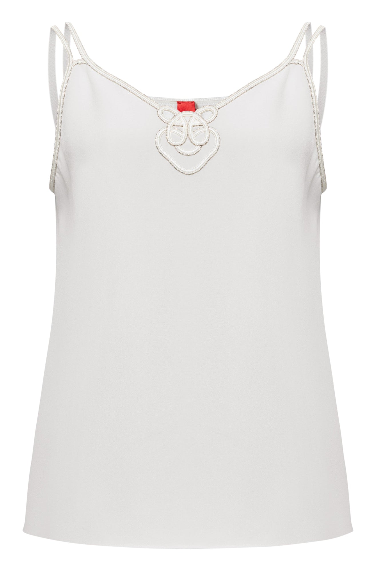 Mulberry Silk Camisole Vest | White