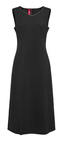 Elegant V-Neck Dress | Black