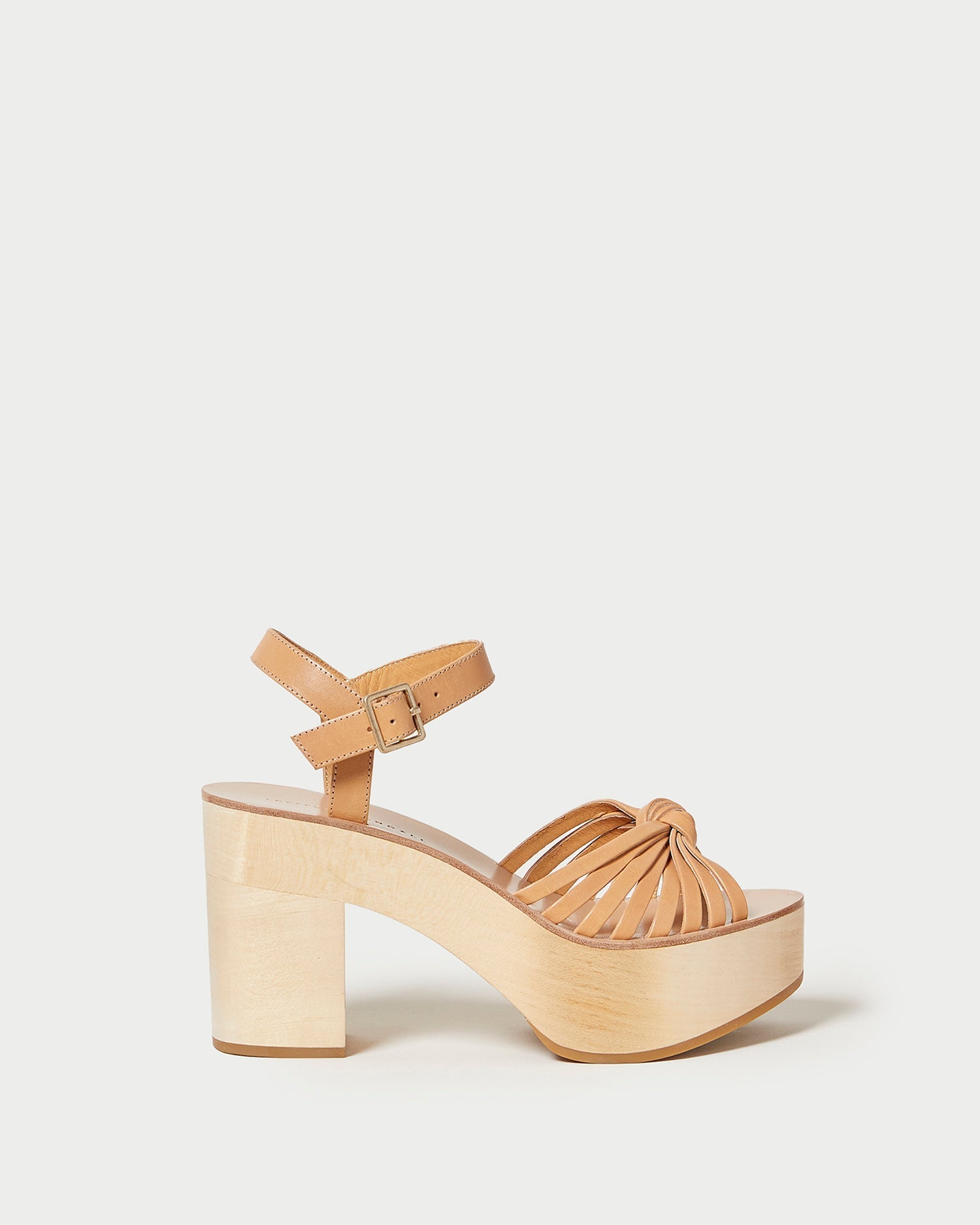 Eveleigh Knotted Clog Sandal | Honey