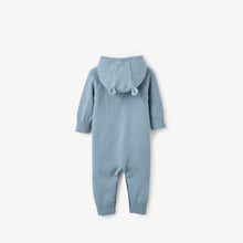 Boys | Hooded Knit Jumpsuit | Blue