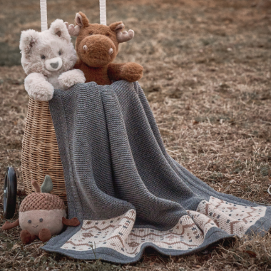 Unisex | Moose 9" Plush Stuffed Toy | Brown