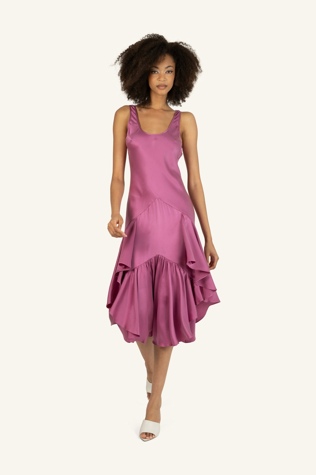 Evelyn Dress | Plum