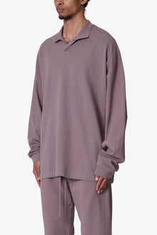Every Day L/S Polo | Mauve