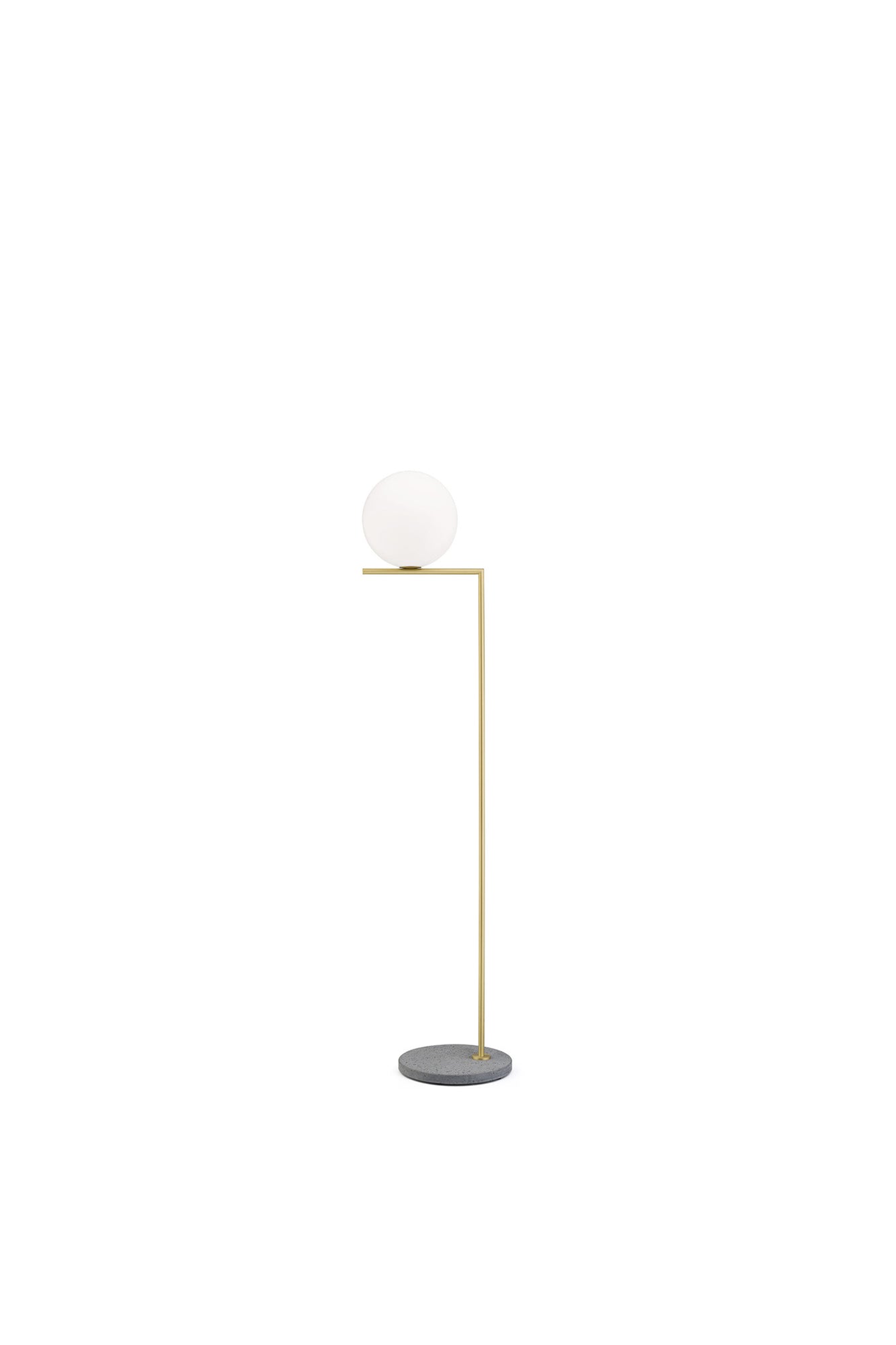 IC Outdoor Floor 2 Lava Grey | Brass