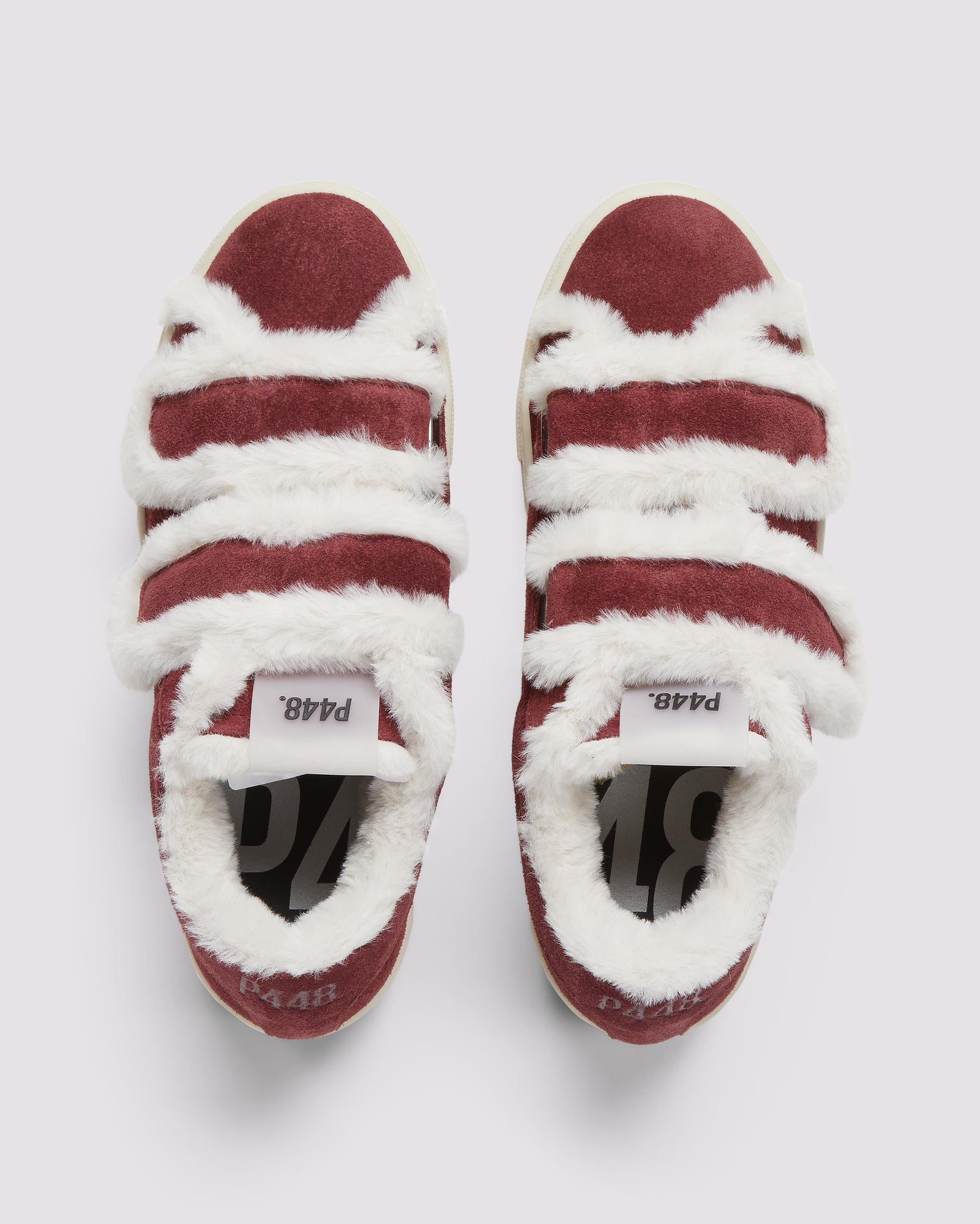 Women | Thea Sherpa Bord | Burgundy
