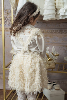 Baby Girls | Ivanna Blouse and Skirt Set | Ivory