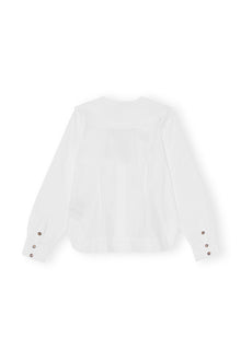 V-Neck Shirt | Bright White