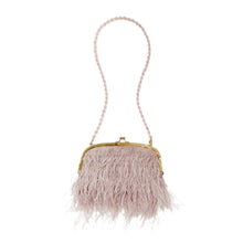 Feather Handbag | Dusty Pink