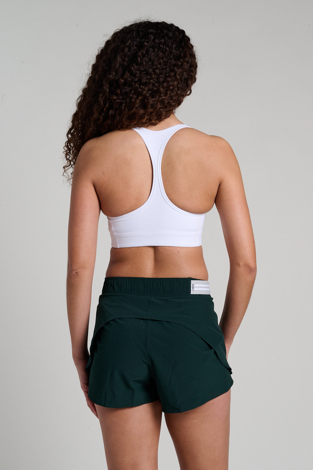 LNDR | Femme Fatale Sports Bra | White