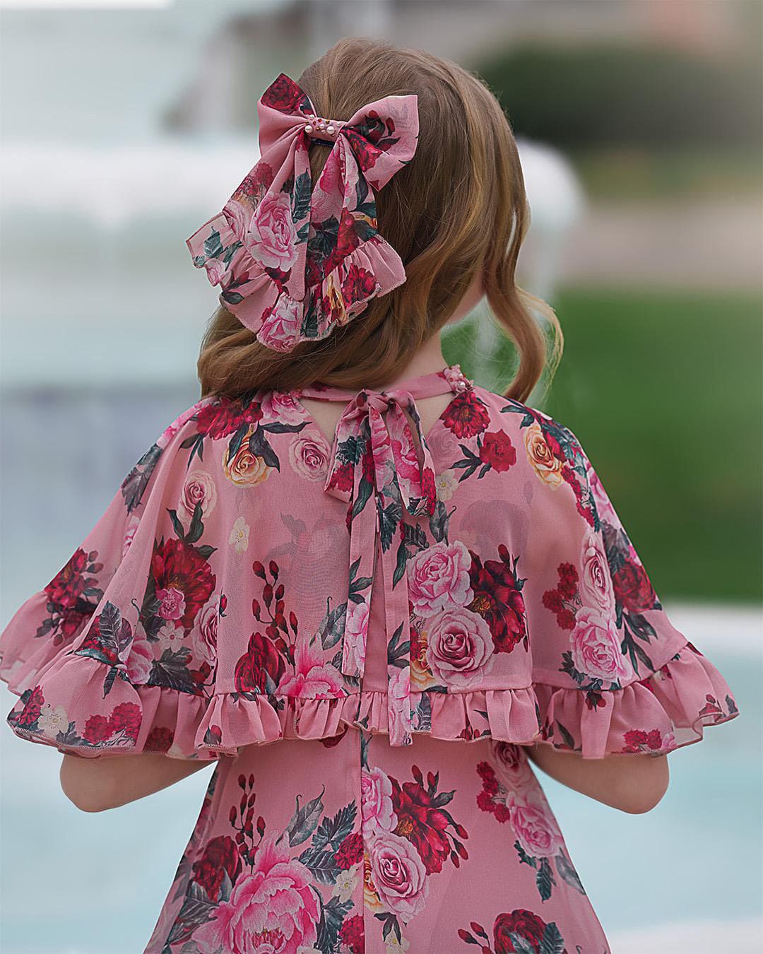 Baby Girls | Flora Flower Print Dress | Pink